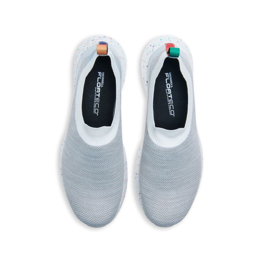 Basket Merrell Cloud Moc Knit Blanche Homme | K.S.DPQX